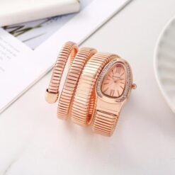 BVLGARI SERPENTI SNAKE (ROSE GOLD) PREMIUM WOMEN WRIST WATCH